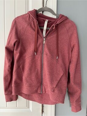 lululemon athletica Dusty Rose Zip-Up Hoodie